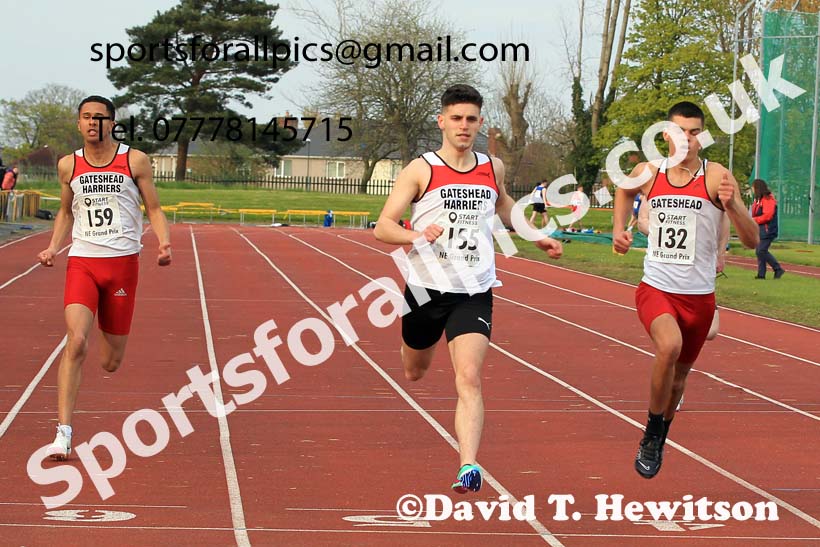 150 metres, 2023 NE Grand Prix 1, Monkton. Photo: David T. Hewitson/Sports for All Pics